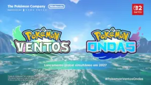 Pokémon Ventos e Ondas é Anunciado com PTBR